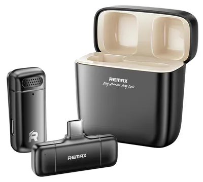 Zdjęcie produktu dla Mikrofon Bezprzewodowy Remax K13 Usb-C Redukcja Szumów Zasięg 20M