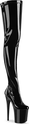 Produktbild von FLAMINGO-4000 Damen Boots von Pleaser, Schwarz  , EU 36, US 6