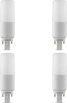 Produktbild von 4x LED Lampe G24d neutralweiß 7W / 50W  G24 Leuchtmittel 230V 660lm 4000K SEBSON