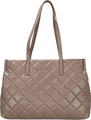 Produktbild von Damen Ledertasche Braun: Schultertasche mit Laptopfach & Reißverschluss