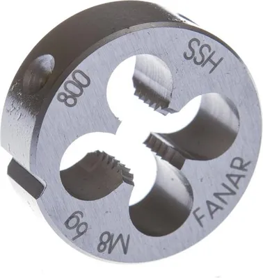 Immagine prodotto di Filiere per maschiatura M3 - M10 6g - HSS, M8