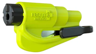 Produktbild von Resqme GBO-RQM-YELLOWFLUO Das Rettungswerkzeug als Schlüsselanhänger, Gelb (Safe