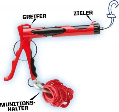 Produktbild von Leif Micro Blaster Gummiband Schleuder mir Kuli-Funktion