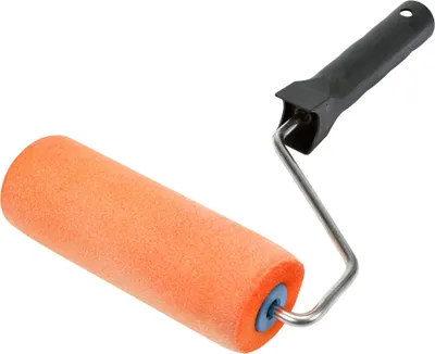 Immagine prodotto di Rullo per verniciatura floccata 5 x 15 cm con manico da 6 mm