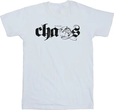 Produktbild von Netflix - "The Witcher Chaos" T-Shirt für Herren BI48280 (XXL) (Weiß)