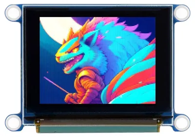 Produktbild von WaveShare 1.27inch RGB OLED Display Module 128x96 262K Colors SPI Interface