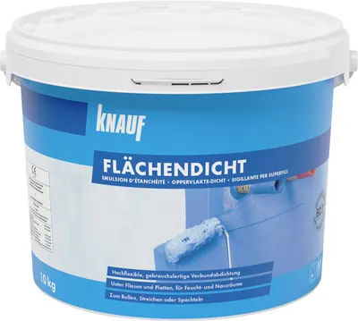 Produktbild von Knauf Flächendicht flexible wasserdichte rissüberbrückende Abdichtung 10 kg