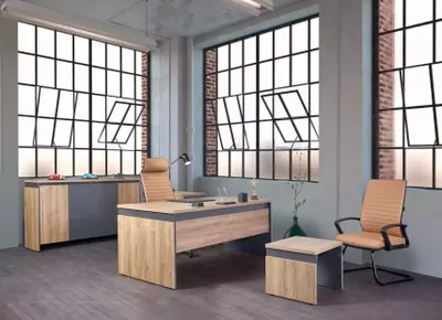 Obrázek produktu pro Konferenční stolek kancelářský studijní design konferenční stolky hnědé
