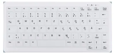 Imagen del producto de Active Key - Membrana intercambiable para teclado - sin retroiluminación - blanco