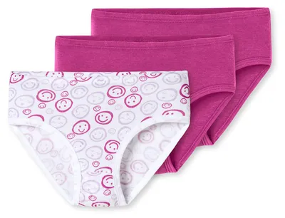 Produktbild von Schiesser Kleinkinder Mädchen 3 er Pack Hüftslips Gr. 116  sortiert 12