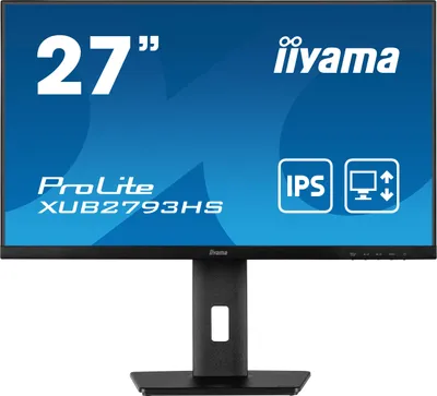 Produktbild von Iiyama ProLite XUB2793HS-B7 Monitor 68,6 cm (27") Full HD, IPS, 1 ms, HDMI,