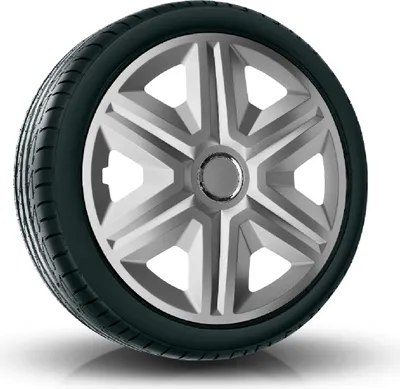 Produktbild von Radkappen Radzierblenden (4Stück) 14 Zoll silber FAST Z458733
