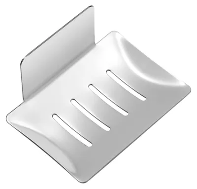 Produktbild von Seifenhalter - Selbstklebend ohne Bohren - Wandmontage für Badezimmer und Küche - Edelstahl