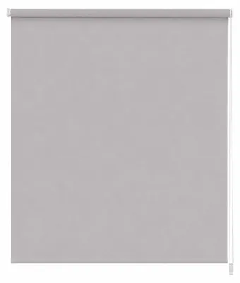 Rollo blickdicht, Stoff, Grau, 80 x 230 cm