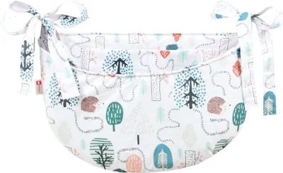 Produktbild von BABYLUX Babybetttasche Organizer BETTTASCHE Spielzeugtasche 118. Fuchs spuren