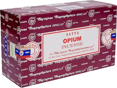 Obrázok produktu pre Räucherstäbchen Satya Opium -- 15 g