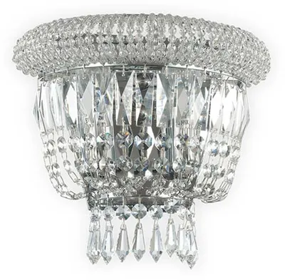 Zdjęcie produktu dla Ideal Lux lampa ścienna Dubai 2 światła chrom 207155