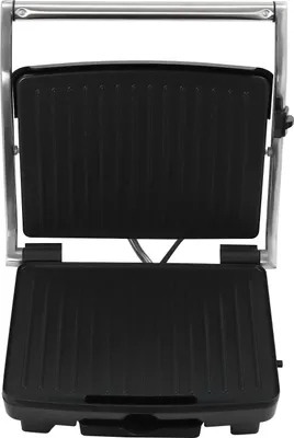 Obrázek produktu pro Kontaktní gril, výkon 2000 W, nastavitelná teplota, černý