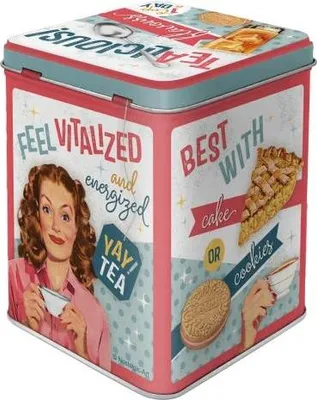 Zdjęcie produktu dla Nostalgic Art 38657608, Pudełko, Prostokątny, Wielobarwny, Stal, Nostalgic Art, Stal