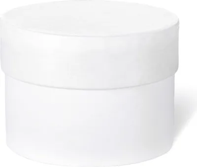 Produktbild von Minibox rund Kraftpap weiss m