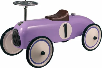 Obrázek produktu pro Retro Roller 2012575, 2 rok/roky, 4 kolo/kola, Kov, Černá, Růžová, Purpurová