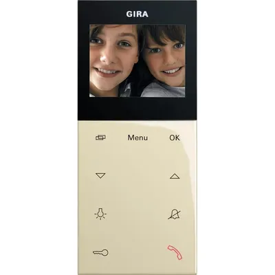 Produktbild von Gira 123901 Wohnungsstation Video AP Plus System 55 Cremeweiß