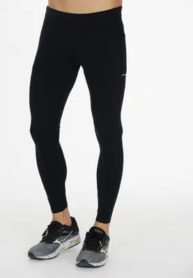 Zdjęcie produktu dla Legginsy ENDURANCE Seilin z elementami odblaskowymi 1001 Czarne L