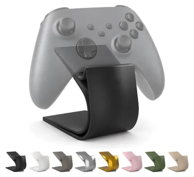 Obrázok produktu pre Stojan na ovládač 4,8 cm z PLA, vhodný pre Switch Pro, Xbox a PS5 – Čierna