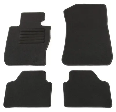 Produktbild von Fußmatten-Set für BMW X1 E84 xDrive, 09/2009-09/2015, 4-teilig, Schwarz
