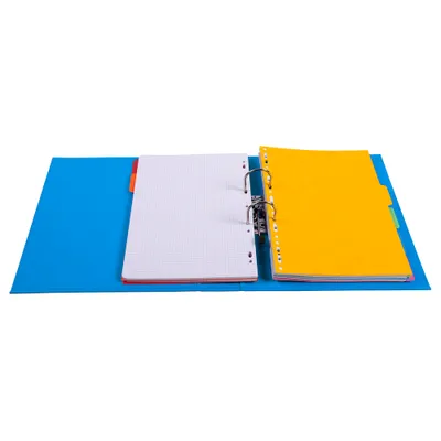 Immagine prodotto di Cartella Premium A4 PVC 70 mm azzurro Confezione da 10