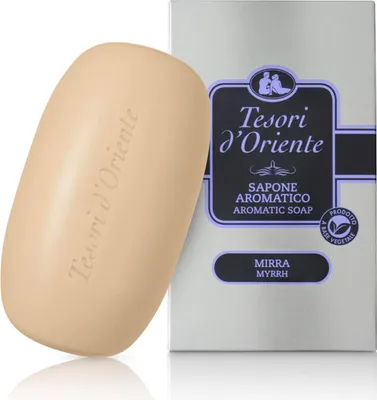 Zdjęcie produktu dla Tesori d'Oriente Mirra Mydło w kostce 125 g