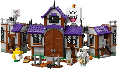 Produktbild von LEGO Super Mario König Buu Huus Spukhaus, Spielzeuggeisterhaus für Kinder, Nintendo Set zum Sammeln, mit Baby Yoshi, Geschenk für Jungen, Mädchen und Gamer ab 8 Jahren 71436