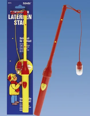 Productafbeelding van Led lampionstok 30 cm - 1 exemplaar assorti uitgeleverd