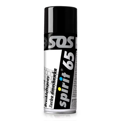 Obrázek produktu pro Stlačený vzduch ve spreji pro šicí stroje SPIRIT 65 - spray 400 ml