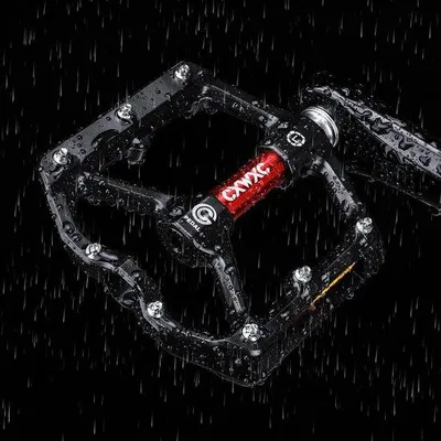 Produktbild von Famanu Fahrradpedalen mit Reflektoren - Aluminium MTB Pedalen Set