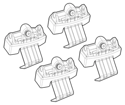 Immagine prodotto di Supporto per portapacchi NORDRIVE N21263 per TOYOTA C-HR (AX20)