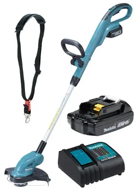 Image de Coupe-bordures sans fil MAKITA DUR181 + Batterie 18V BL1815N + Chargeur DC18SD