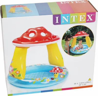 Produktbild von Intex 57114NP BabyPool "Mushroom"