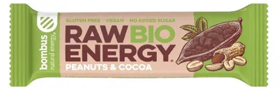 Baton RAW ENERGY BIO orzech ziemny-kakao BEZGL. BIO 50 g