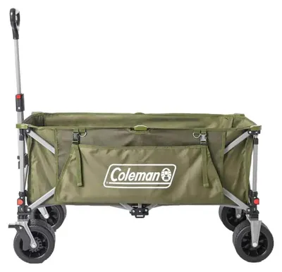Imagen del producto de Carro de transporte todoterreno (verde oliva, plegable)