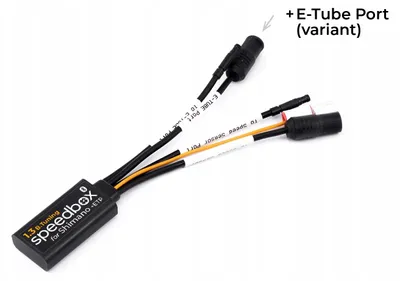 Obrázok produktu pre Speedbox Shimano Ep8 1.3 B-tuning + E-tube Port Speed Booster Silver Silver Jedna veľkosť