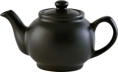 Produktbild von Price & Kensington - Teekanne matt für 2 oder 6 Tassen, schwarz: 1100 ml