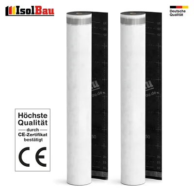 Unterspannbahn Dach 150g/m² Unterdeckbahn 150m² - 2 Rollen 1,5 x 50m SPB 150SKS