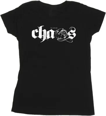 Produktbild von Netflix - "The Witcher Chaos" T-Shirt für Damen BI44178 (S) (Schwarz)