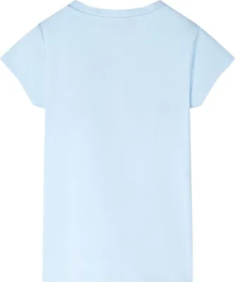 Immagine prodotto di vidaXL Maglietta per bambini blu chiaro 140