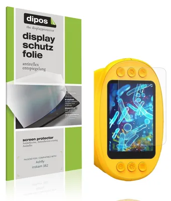 Image de 4x Film de protection d'écran pour Ashfly inskam 382 protecteur antireflet dipos