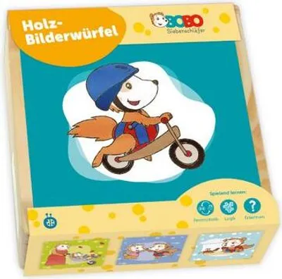 Produktbild von Trötsch Bobo Siebenschläfer Bilderwürfel Puzzle