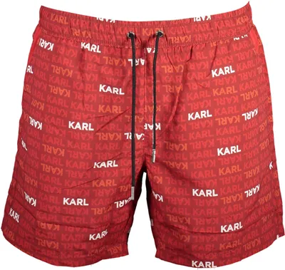 Produktbild von Karl Lagerfeld Beachwear Herren TASCHE Rot KL21MBM06_F691B0B_ROSSORED : Größe - S Größe: S