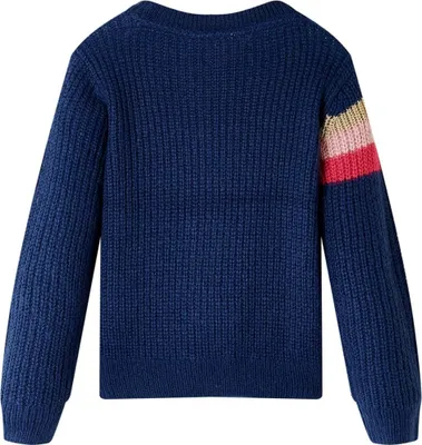 Immagine prodotto di vidaXL Maglia per bambini blu navy 116