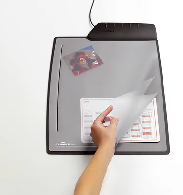 Obrázek produktu pro Durable Schreibunterlage mit USB-Hub schwarz
